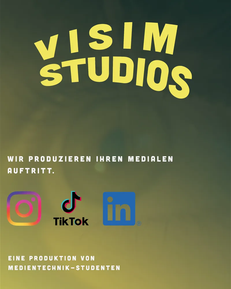 Branding-Still mit VISIM-Logo